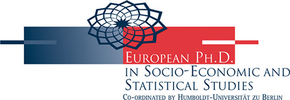 European PhD in Socio-Economic and Statistical Studies Logo